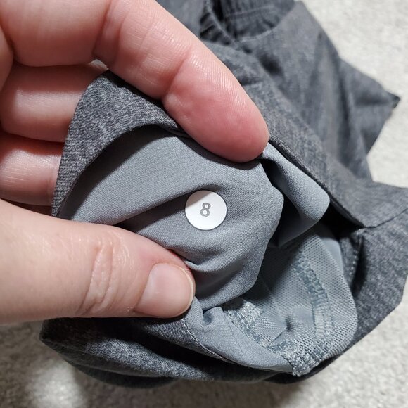 LULULEMON &go Endeavor Shorts 2" Swift Ultra Pleated Heathered Grey Women's 8 - Picture 11 of 15